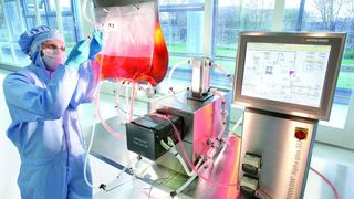 Das neue Filtrationssystem Sartoflow Alpha plus SU kombiniert hohe Filtrationsleistungen mit Single-Use-Technologie.  (Bild: Sartorius Stedim Biotech)