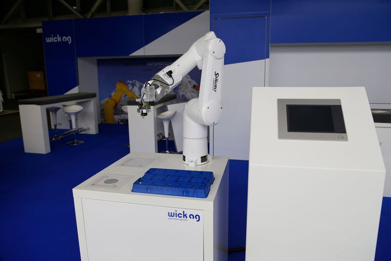 L'intégrateur Wick AG utilise notamment des robots Stäubli. (JR Gonthier)
