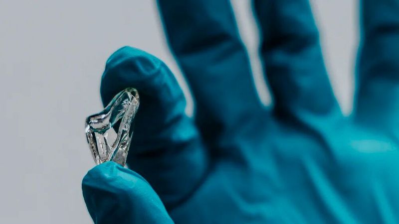 Den Start-up Award erhielt „PERFI Technologies“. Das Unternehmen ist Vorreiter der nächsten Generation des 3D-Drucks mit der Volumetrischen Additiven Fertigung, einer Methode, die vollständige 3D-Objekte in Sekunden statt in Stunden erzeugt. Statt Bauteile Schicht für Schicht aufzubauen, projiziert VAM dynamische Lichtmuster in ein rotierendes Becken mit lichtempfindlichem Harz und verfestigt so die gesamte Komponente auf einmal. Dadurch entfallen Schichten, Stützstrukturen und typische Engpässe bei der Nachbearbeitung. (Bild: Perfi)