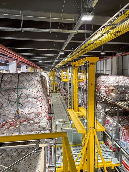 Erst kürzlich hat Lödige Industries das Luftfrachtterminal namens „Smartist“ für Turkish Cargo in Istanbul realisiert. (Bild: Lödige Industries)