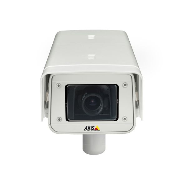 Axis Communications zeigt auf der CeBIT 2013 ein repräsentatives Portfolio an Kameramodellen für unterschiedlichste Ansprüche: Die AXIS P13-Netzwerk-Kamera-Serie zeichnet sich durch herausragende 5 Megapixel-Bildqualität mit H.264-Komprimierung aus und kann dank der Axis-eigenen Lightfinder-Technologie lassen sich auch in dunklen Umgebungen noch verwertbare und deutliche Videos aufzeichnen. (Axis)