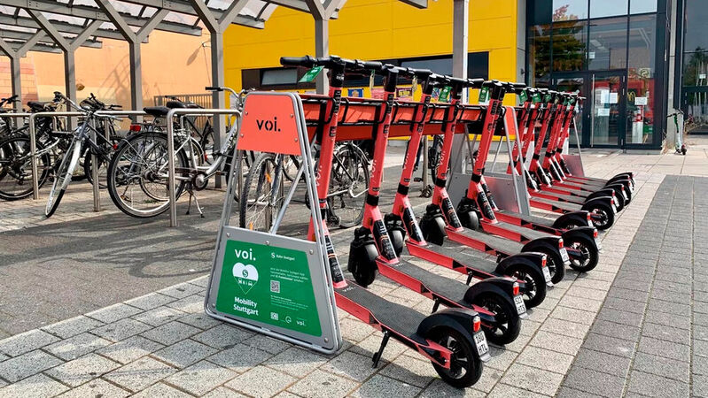 Der schwedische E-Scooter-Anbieter Voi ist auch in vielen deutschen Städten vertreten.