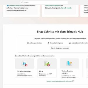 Eine große Stärke von Fabric ist die Echtzeit-Verarbeitung von Daten. Das spielt für KI-Workloads eine besonders wichtige Rolle.(Bild:  T. Joos)