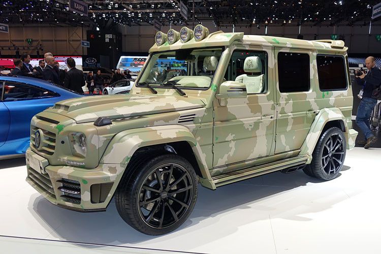 Mansory tarnt beim G 500, was zu tarnen geht. Unauffällig ist aber anders. (Foto: Christian Otto)