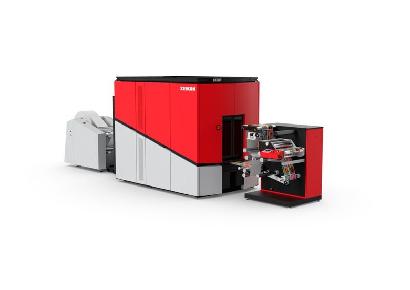Anlage für den Digitaldruck  (Bild: Xeikon)