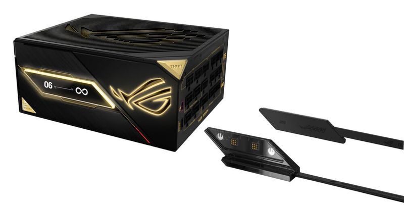 Das ROG Thor 3000W Titanium III Edition 20 unterstützt Konfigurationen mit bis zu vier Nvidia-Geforce-RTX-5090-Grafikkarten. (Bild: Asus)
