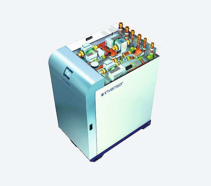 Invensor bietet für seine Kältemaschinen eine Steuerung über Tablet oder I-Phone an. (Bild: Invensor)