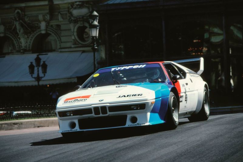 Jean-Pierre Jarier im BMW M1 Procar beim Monte-Carlo-Rennen von 1979. (Foto: BMW)