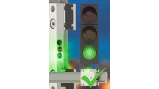 Nach dem Ampelprinzip erfährt der Instandhalter jetzt über eine LED-Anzeige am Schlitten der Drylin Linearführung, ob ein Wechsel der Gleitfolie ansteht. (Igus)