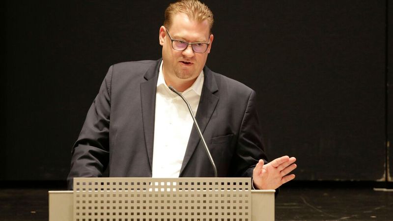 Hauptgeschäftsführer Carsten Beuß stellte in Stuttgart den Geschäftsbericht vor.  (Bild: Kfz-Gewerbe Baden-Württemberg)