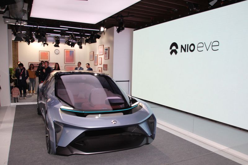 Beim Innovationsgipfel South by Southwest hat das Start-Up Nio jetzt den Vorläufer seines ersten Massenmodells enthüllt. (Nio)