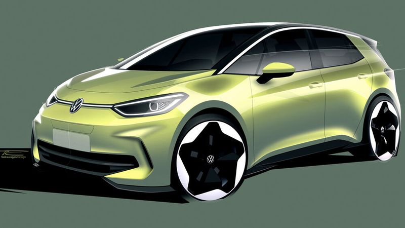 Im Frühjahr erhält der ID 3 ein Facelift. (Bild: Volkswagen)