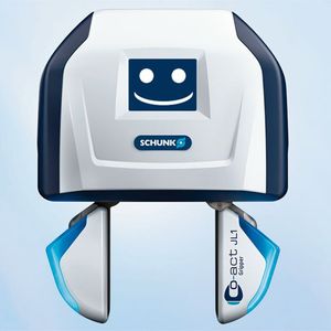 Ähnlich wie ein Smartphone kombiniert der Co-act-Greifer JL1 viele Einzelsysteme zu einer smarten Gesamteinheit, die eine intuitive Nutzung und Kommunikation mit dem Bediener ermöglicht.