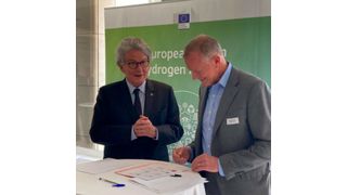 The declaration backs EU´s new target to double the previous EU target to 10 million tons of annual domestic production of renewable hydrogen plus an additional 10 million tons of annual hydrogen imports. (Topsoe )