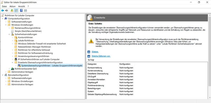 Überwachung spielt auch in Active Directory eine wichtige Rolle. (Bild: Joos / Microsoft)