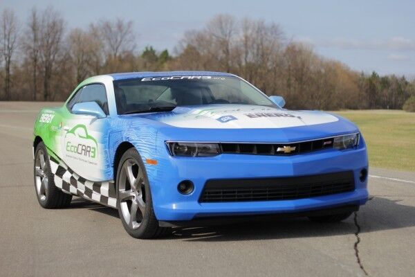 Der Chevrolet Camaro: Ein typisches Muscle-Car, das im Rahmen des EcoCAR-3-Wettbewerbs grün werden soll (Bild:  U.S. Department of Energy)