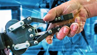 Der Greifer bildet eine intelligente Schnittstelle zwischen Mensch und Roboter. (Fotolia)