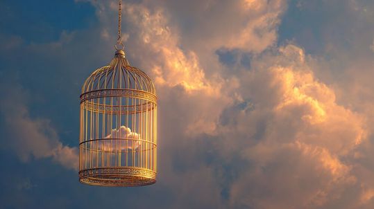 Cloud Computing mündet nicht selten in einem veritablen Vendor-Lock-in, aus dem es schwer zu entkommen ist.(Bild:  Midjourney / KI-generiert)