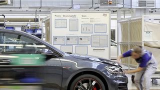 In zahlreichen VW-Werken steht die Produktion aktuell still. (Bild: VW)