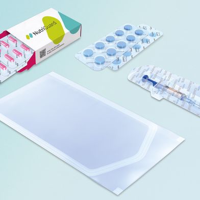La gamme d'emballages de Südpack-Medica comprend des concepts de blisters à base de PP destinés aux médicaments sous forme solide et aux compléments alimentaires, ainsi que des solutions de sachets souples et de thermoformage pour le secteur médical stérile. (Bild: Südpack-Medica)