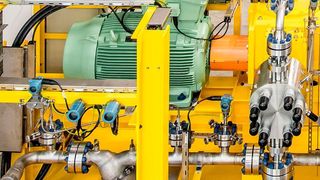 Beim Lewa-Projekt für Saudi-Arabien kommen W22-Motoren in Energieeffizienzklasse IE3 mit 150 kW und 185 kW bei acht Boxerpumpen des Typs LGB2 und zwölf Prozesspumpen der Reihe LDH5 zum Einsatz. (Lewa)