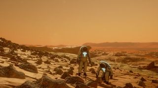 Nvidia hat im Rahmen der GPU Technologie Konferenz in San Jose das gemeinsam mit Fusion Media entwickelte interaktive Virtual-Reality-Erlebnis „Mars 2030“ vorgestellt. (Bild: Nvidia)