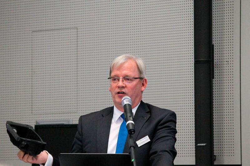Dr. Hans Ulrich Golz, president Injection Molding Machining Segment, Krauss Maffei Group. (Source: Schulz)