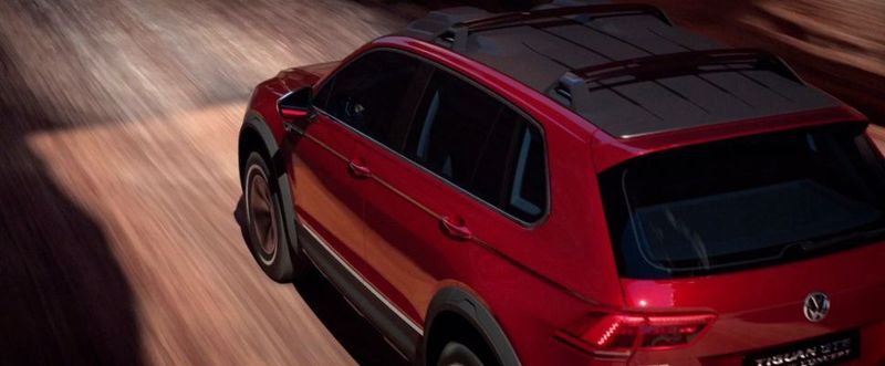 Der Tiguan GTE Active Concept: Das auf der NAIAS in Detroit vorgestellte Hybrid-SUV hat 235 kW Systemleistung und eine elektrische Kardanwelle.  (Volkswagen AG)
