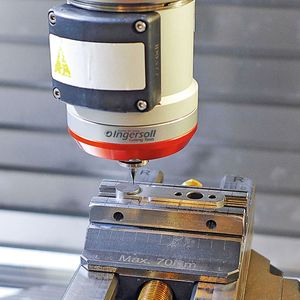 Die HSM-Jet-Spindel Typhoon  von Ingersoll im Einsatz. 