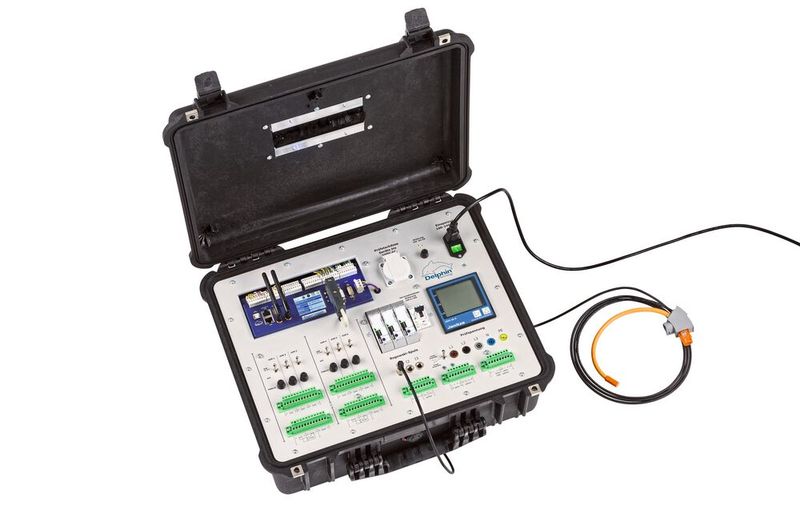 Mithilfe des Energiemesskoffers von Delphin lassen sich Einsparpotenziale aufdecken.(Bild:  Delphin Technology AG)