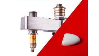 Typical applications of Oerlikon HRS Flow’s new S series hot runner line include small technical parts such as the housing for a smart device called Hydration Reminder.  (Oerlikon HRS Flow)