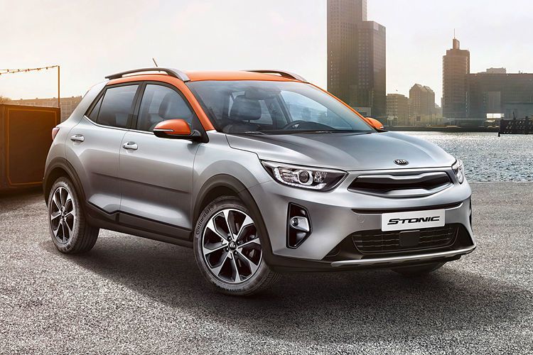 Kia fährt zur IAA mit dem farbenfrohen Stonic vor. (Kia)