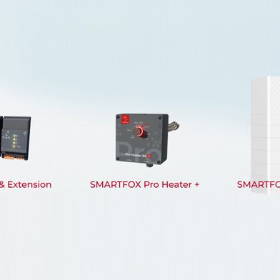 Drei Neuheiten rückt Smartfox in den Mittelpunkt des Messeauftritts auf der "Intersolar Europe": "Smartfox Booster" mit Booster Extension, "Smartfox Pro Heater +"  und "Smartfox AIO 15 K". (Bild: )