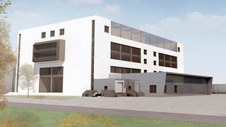 Der Neubau in Singen zur Produktion von Impfstoffen soll 2019 betriebsbereit sein. (Takeda)