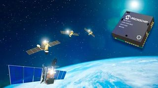 Microchip’s radiation-tolerant GaN point-of-load converter supplies up to 20 A for space-based processors, FPGAs, microcontrollers and ASICs. (Source: Microchip)