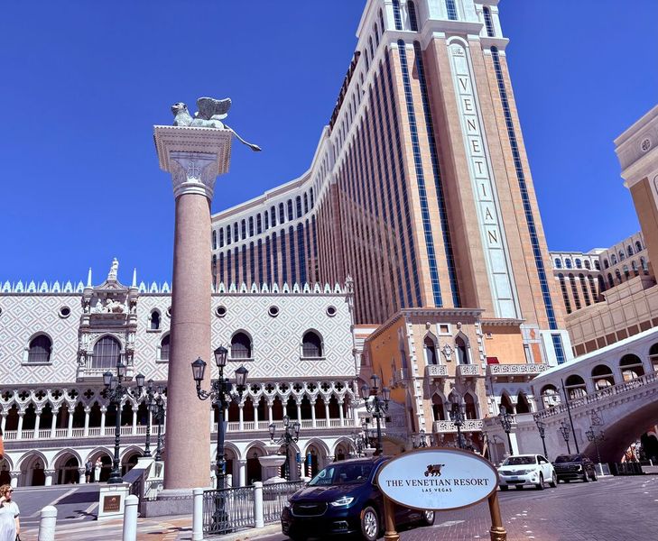 Typisch Vegas: The Venetian Convention Center. (Bild: Carolina Heyder)