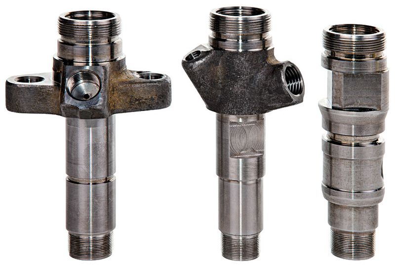 Bild 7: Düsenhalter für Common- Rail-Einspritz-systeme. (Bild: Mikron)