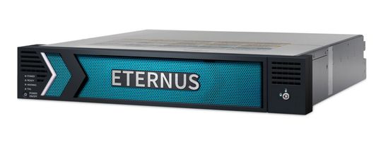 Das Eternus-EP300-System NVMe-SSDs bietet Platz für bis zu 24 NVMe-SSDs. Es ermöglicht laut Fsas Hochverfügbarkeit auch für kleinere Unternehmen durch einen Storage-Cluster im Active-Active-Modus.   (Bild:  Fsas Technologies)