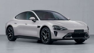 So soll das erste Auto des Smartphone-Herstellers Xiaomi aussehen. Der Modellname lautet SU7. (Bild: Ministerium für Infrastruktur und Informationstechnologie China)