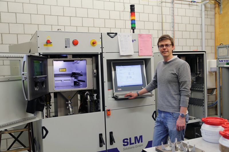 Felix Reinert: „Gerade im Formenbau gibt es Teile, die für das SLM-Verfahren wie prädestiniert sind – dann wird es für uns spannend.“ (Bild: SMM)