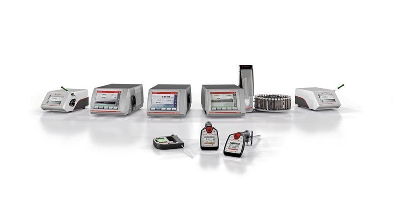 Fig.2: Anton Paar’s portfolio of digital density meters (Anton Paar)