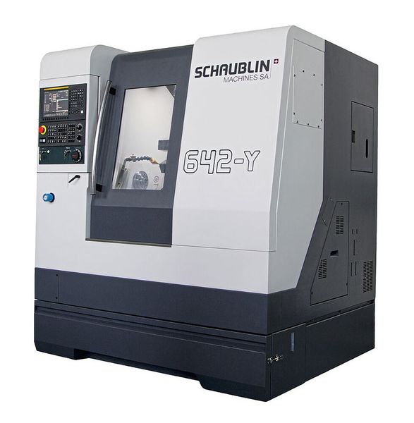 Schaublin Machines SA présentera entre autres le 642-Y-CNC à l’occasion du Simodec. (Source : Schaublin Machines SA)