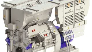 Neue Zuführungsvorrichtung mit Abscheider für schwere Teile zur Vermeidung des Explosionsrisikos in der GD-Hammermühle  (Bild: Van Aarsen)