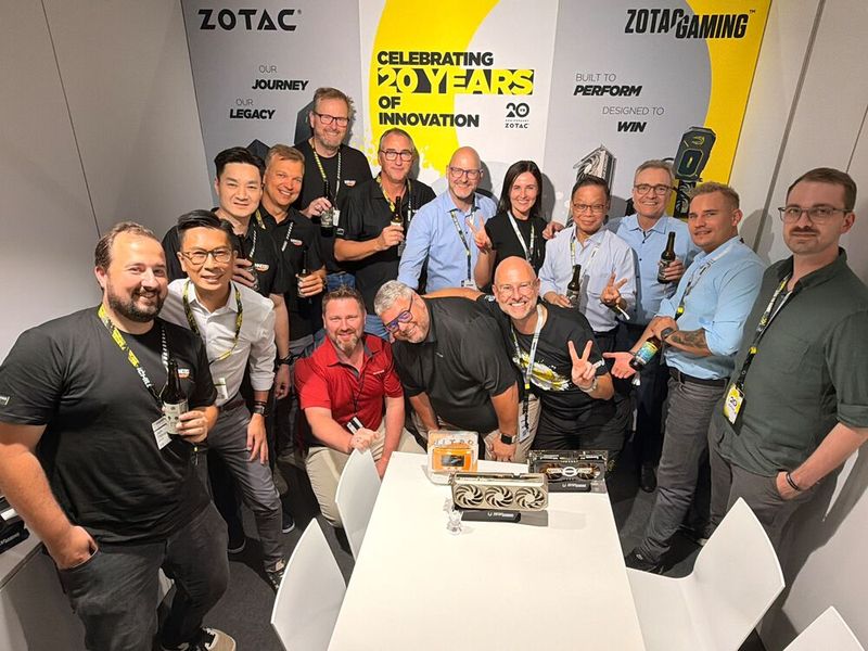 Ob Sapphire, INNO3D oder ZOTAC – es ist alles eine große Familie. (Bild: Vogell IT-Medien)
