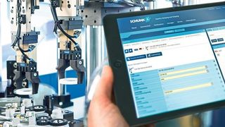 Schunk baut seine digitalen Tools rasant aus: Mit den Konfiguratoren für Greif-Schwenkeinheiten sowie für die modulare Montageautomation können Anwender ihren Konstruktions- und Montageaufwand deutlich senken. (Schunk)