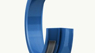 Bild 1: Die eigens für Hauptwellen von Windenergieanlagen entwickelte Axialdichtung HRC1 hält um ein Vielfaches länger als bislang übliche Elastomerdichtungen. (Bild: SKF)