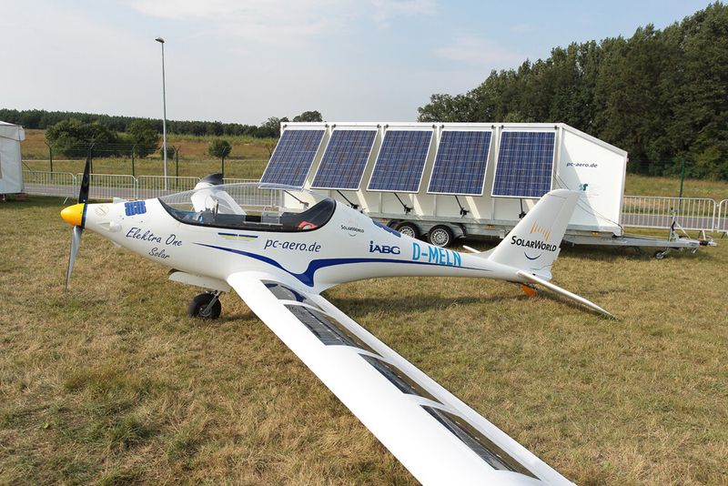Das Schwesterflugzeug der e-One: Elektra One Solar (PC Aero)