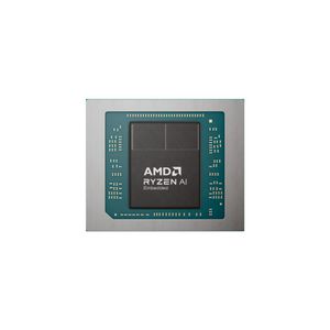 Die Prozessoren der Ryzen-AI-Embedded-X100-Serie warten mit bis zu 16 Zen-5-CPU-Cores, einer RDNA-3.6-GPU und einer NPU auf. Sie sind die Embedded-Varianten von Strix Halo.(Bild:  AMD)