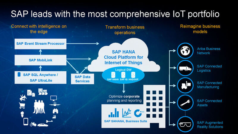 Mit Weitblick: Die SAP-Hana-Plattform für das Internet der Dinge hat sich zum Ziel gesetzt, Geschäftsmodelle für das IoT-Zeitalter mithilfe von Big-Data-gestützter Business Intelligence neu zu definieren. (SAP)