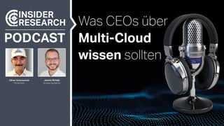 "Was CEOs über Multi-Cloud wissen sollten", ein Interview von Oliver Schonschek, Insider Research, mit Jannis Rohde von Arvato Systems. (Bild: Vogel IT-Medien / Arvato Systems / Schonschek)